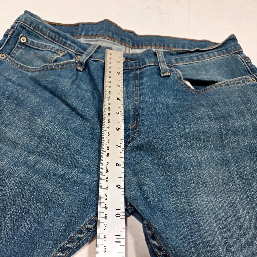 Levi's 511 Slim Fit Jeans Mens 33x30 Blue Denim Classic Casual Streetwear Style